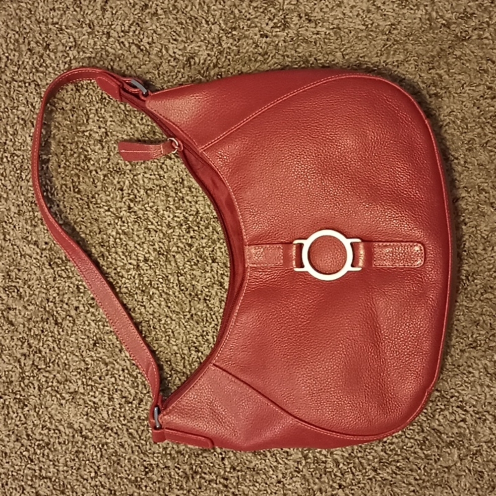 Massimo Red Leather Purse